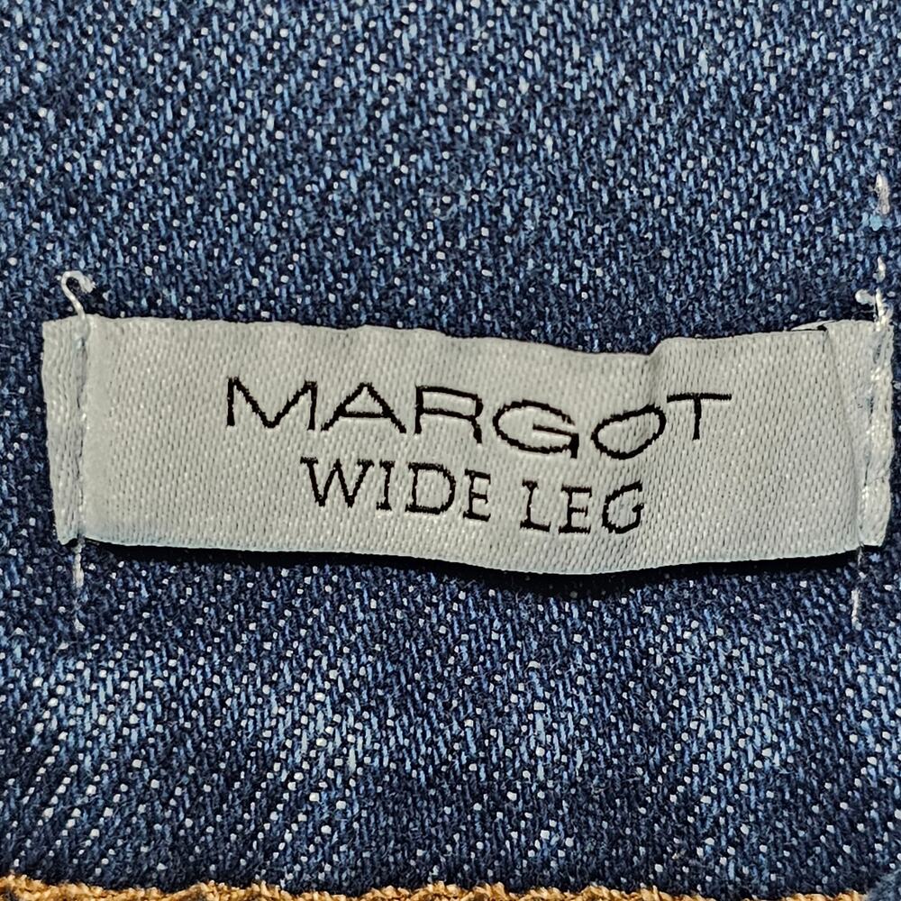 Sofia by Sofia Vergara Margot Wide Leg Jeans Women's Sz 12 Stretch High Rise NWT - Picture 6 of 11
